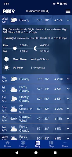 FOX 9 Weather – Radar & Alerts screenshot 3