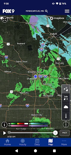 FOX 9 Weather – Radar & Alerts screenshot 4