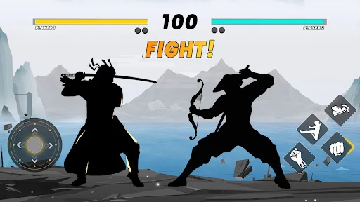 Sword Shadow Fighting Game 3D screenshot 1
