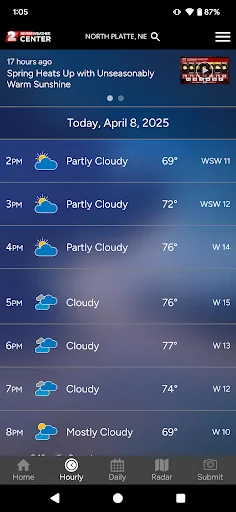 KNOP News 2 Weather screenshot 2