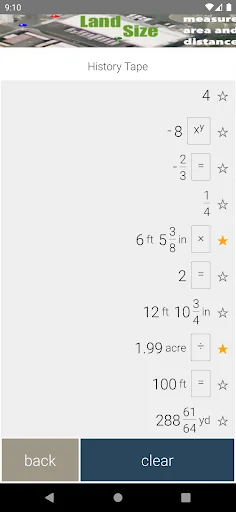 Feet&Inches Calculator screenshot 3