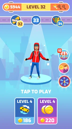 Skaterboard Games Race