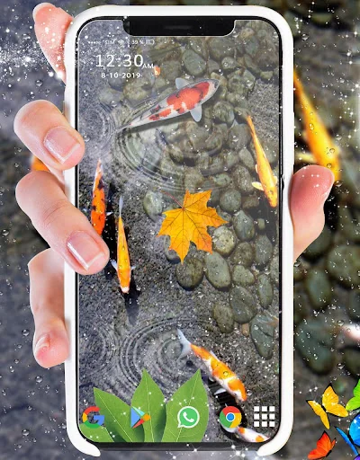 Fish LiveWallpaper AquariumKoi