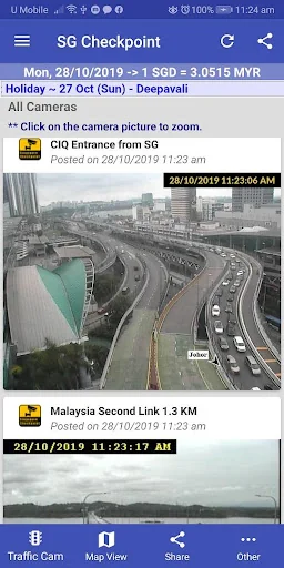 Singapore Checkpoint Traffic screenshot 4