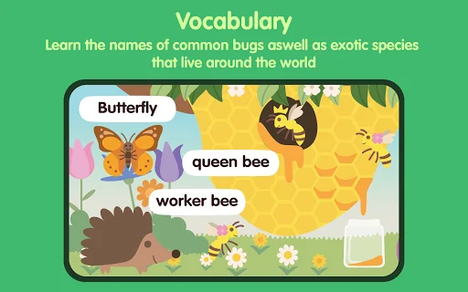 Bugs Insects kids Learn & Play screenshot 2