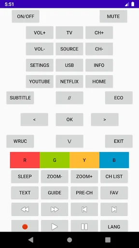 KrugerMatz IR remote