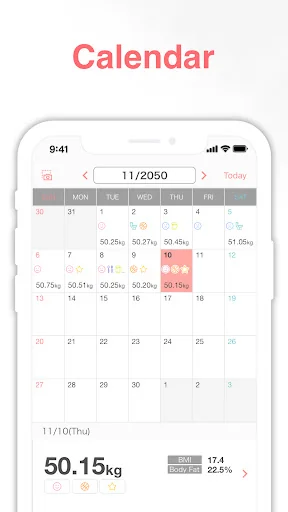 SmartDiet Daily Weight Tracker screenshot 3