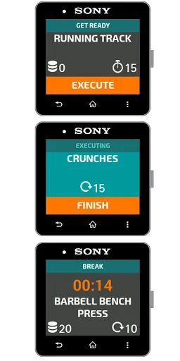 Workout for Sony SW2
