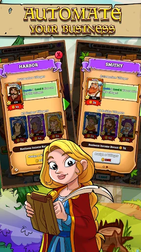 Royal Idle: Medieval Quest screenshot 4