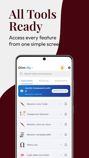 Ohmify - electronics tools