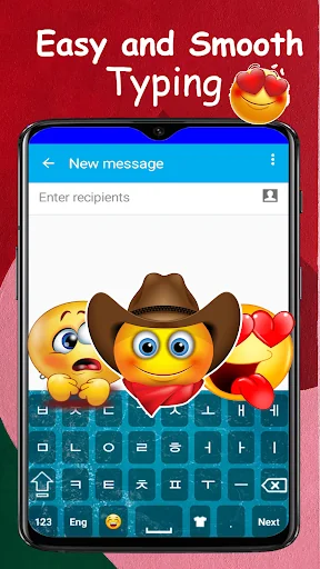 Korean keyboard 2020: Hangul T screenshot 1
