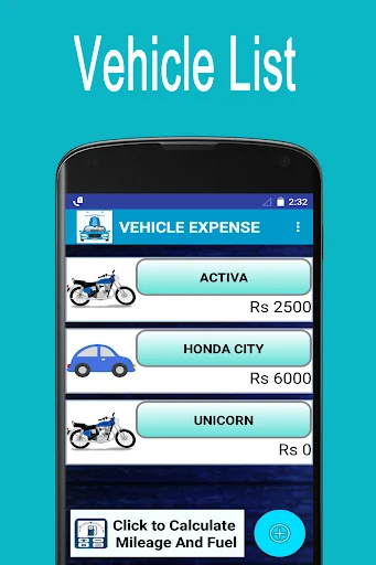 Vehicle Expense -Car & Bike ex