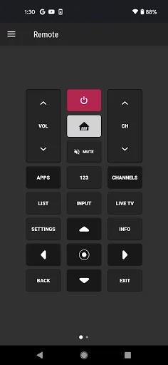 Remote for LG Smart TV