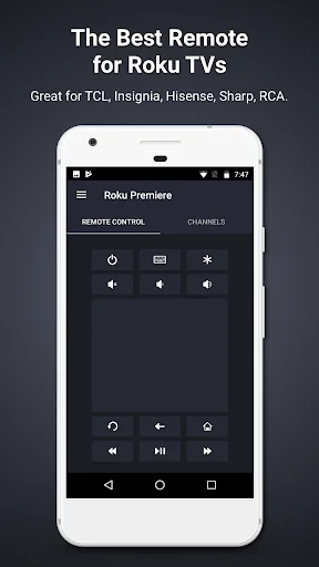 Remote Control for TCL Roku TV