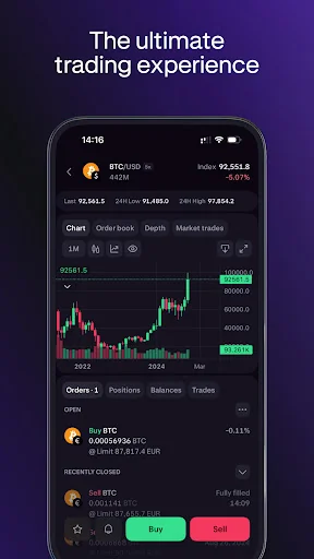Kraken Pro: Crypto & Stocks screenshot 3