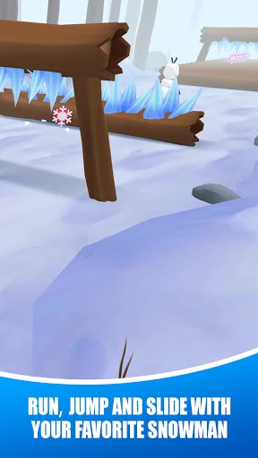 The Snowman run: Frozen runner