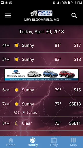 KRCG 13 WEATHER AUTHORITY screenshot 3