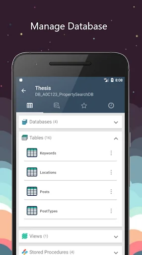 RemoDB SQL Client MySQL, MsSQL screenshot 2