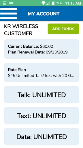 Kroger Wireless My Account screenshot 2