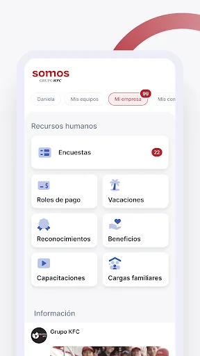Grupo KFC Ecuador screenshot 3