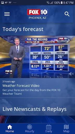 FOX 10 Phoenix: Weather screenshot 2