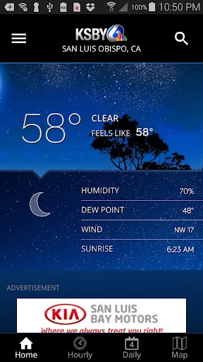 KSBY Microclimate Weather screenshot 1