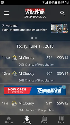 KSLA First Alert Weather screenshot 3