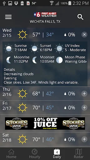 KSWO First Alert 7 Weather screenshot 3