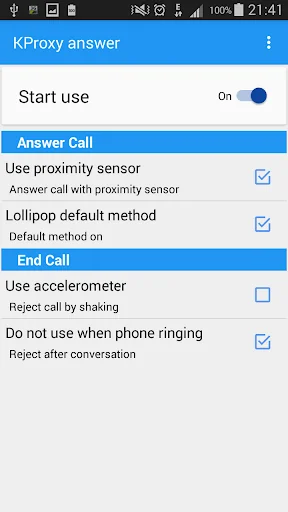 KProxy answer