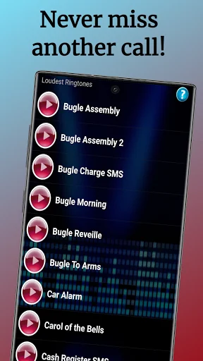 Loudest Ringtones screenshot 1