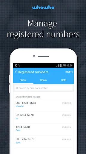 whowho - Caller ID & Block screenshot 3