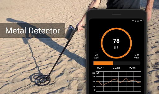 Metals Detector: EMF detector