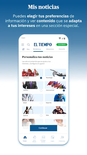 Periódico EL TIEMPO - Noticias screenshot 2