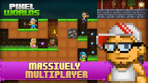 Pixel Worlds: MMO Sandbox