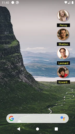 Recent Contacts Widget