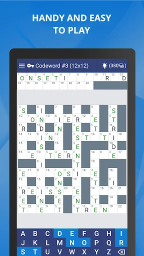 Keywords — Codeword Puzzle