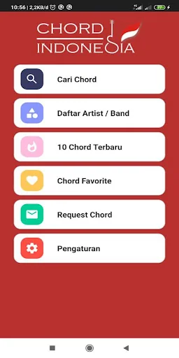 Chord Gitar Lagu Indonesia