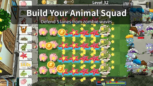 Animals vs Zombies screenshot 1