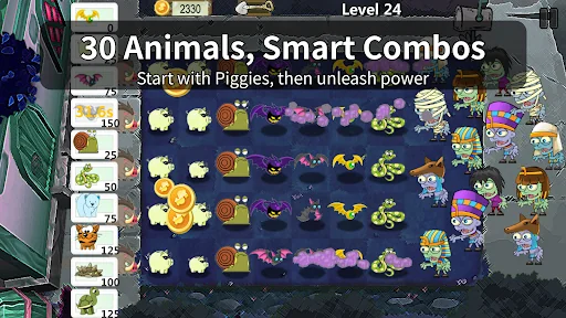 Animals vs Zombies screenshot 2