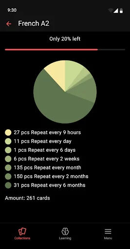 Spaced repetition-memory cards screenshot 4