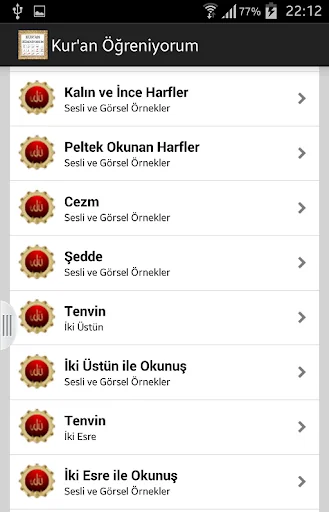 Kuran Öğreniyorum screenshot 3