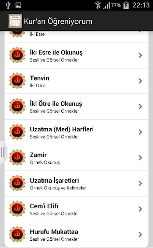 Kuran Öğreniyorum screenshot 4
