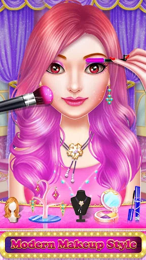 Princess Makeup & Dressup Game