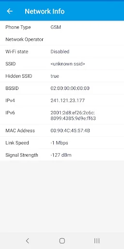 My IP Address screenshot 2