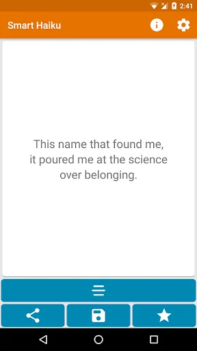 Smart Haiku Generator