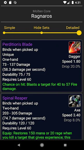 WoW Classic Loot screenshot 3