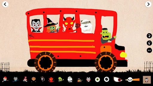 Labo Halloween Car-Kids Game