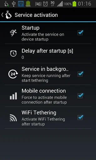Auto WiFi Tethering screenshot 2