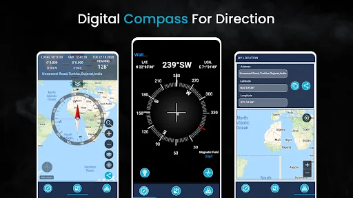 Digital Compass For Direction