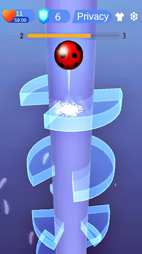 Tower Ladybug Ball Jump